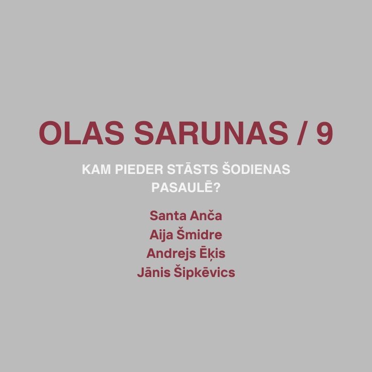 Izrādes "OLAS SARUNAS / 9" attels