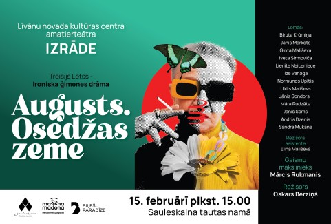 Izrādes "AUGUSTS. OSEDŽAS ZEME. Līvānu amatierteātra izrāde" attels