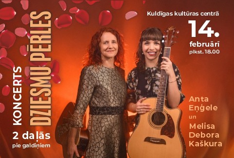Izrādes "Anta Eņģele un Melisa Debora Kaškura koncerts "DZIESMU PĒRLES"" attels