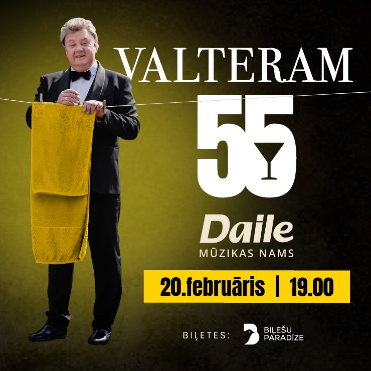 Izrādes "Valteram Krauzem 55!" attels