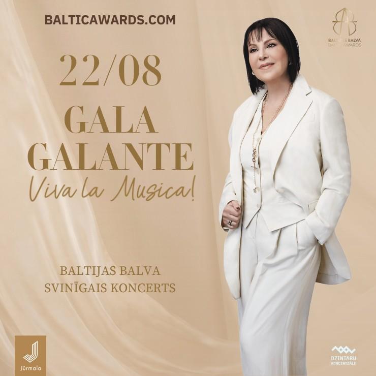 Izrādes "GALA GALANTE / VIVA LA MUSICA! / BALTIJAS BALVA - SVĒTKU KONCERTS" attels