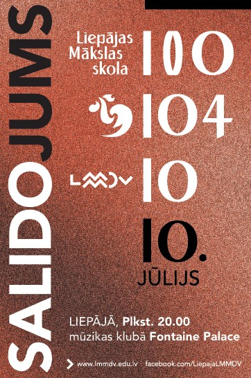 Meklēšanas rezultāta izrādes "SALIDOJUMS | Liepājas mūzikas, mākslas un dizaina vidusskola" attels