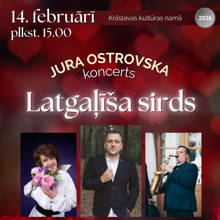 Izrādes "JURA OSTROVSKA koncerts LATGAĻĪŠA SIRDS" attels