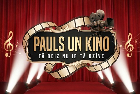 Izrādes "PAULS un KINO | Tā reiz nu ir tā dzīve" attels