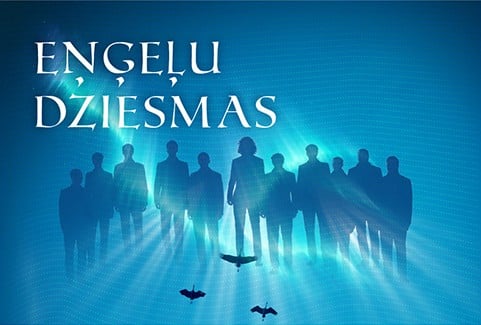 Image of the event "EŅĢEĻU DZIESMAS. Laiks. Tu. Lūgšana. Brīvdabas koncertuzvedums un gaismu spēles"