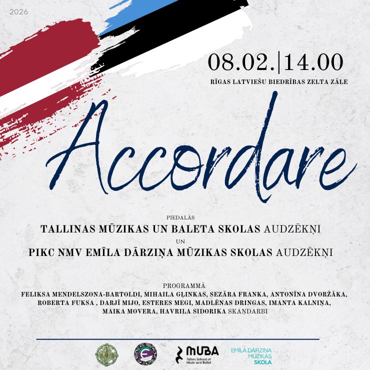 Izrādes "Igaunijas un Latvijas jauno mūziķu draudzības svētki – koncerts ACCORDARE" attels