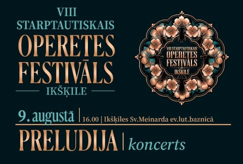 Izrādes "VIII Starptautiskais Operetes festivāls Ikšķilē | PRELŪDIJA | koncerts" attels
