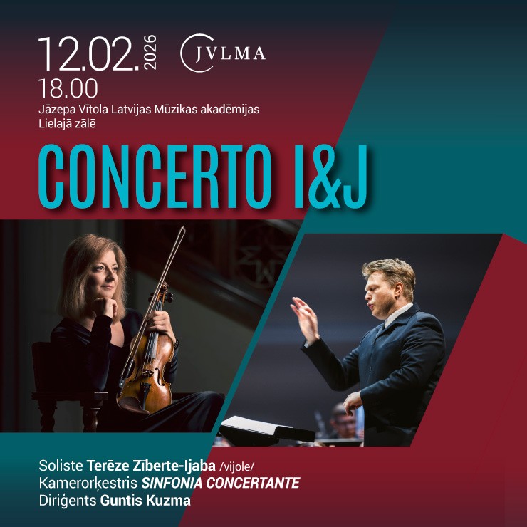 Image of the event "Kamerorķestra “Sinfonia Concertante” koncerts “Concerto I & J”"
