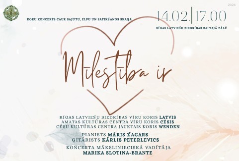 Izrādes "Koru koncerts “Mīlestība ir”" attels