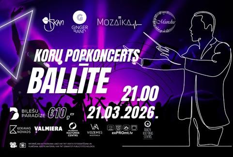 Izrādes "Koru popkoncerts BALLĪTE" attels