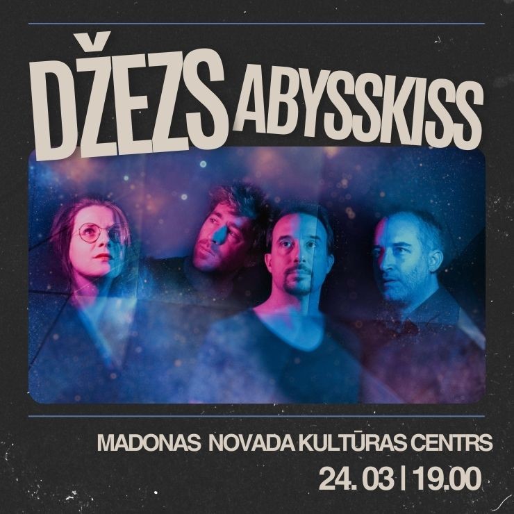 Izrādes "ABYSSKISS | Retro futūristisks džeza kvartets" attels