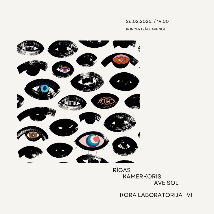Izrādes "Rīgas kamerkoris AVE SOL. Kora laboratorija. VI" attels