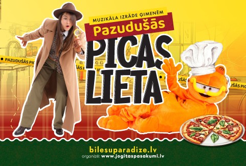 Izrādes "Izrāde bērniem PAZUDUŠĀS PICAS LIETA" attels