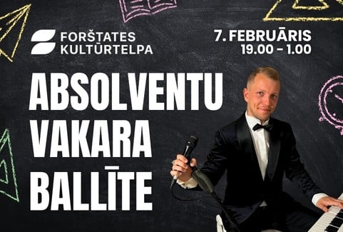 Izrādes "Absolventu vakars ar Staņislavu Grabļevski" attels