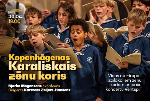 Izrādes "Kopenhāgenas Karaliskais zēnu koris" attels