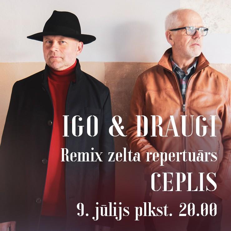 Izrādes "Cepļa koncerti | IGO, AIVARS HERMANIS, LATVIJAS RADIO BIGBENDA MŪZIĶI" attels
