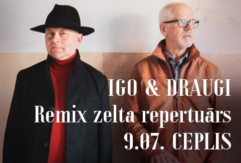 Izrādes "Cepļa koncerti | IGO, AIVARS HERMANIS, LATVIJAS RADIO BIGBENDA MŪZIĶI" attels