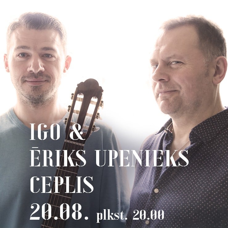 Izrādes "Cepļa koncerti | IGO, ĒRIKS UPENIEKS" attels