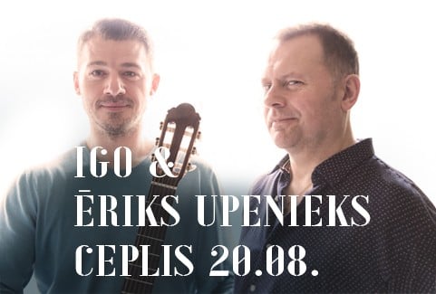 Izrādes "Cepļa koncerti | IGO, ĒRIKS UPENIEKS" attels