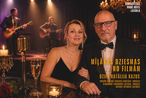 Izrādes "Mīļākās dziesmas no filmām" attels