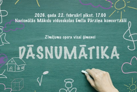 Izrādes "Zīmējumu opera DĀSNUMĀTIKA" attels