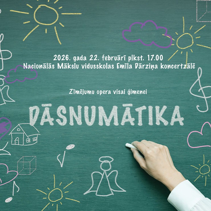 Izrādes "Zīmējumu opera DĀSNUMĀTIKA" attels
