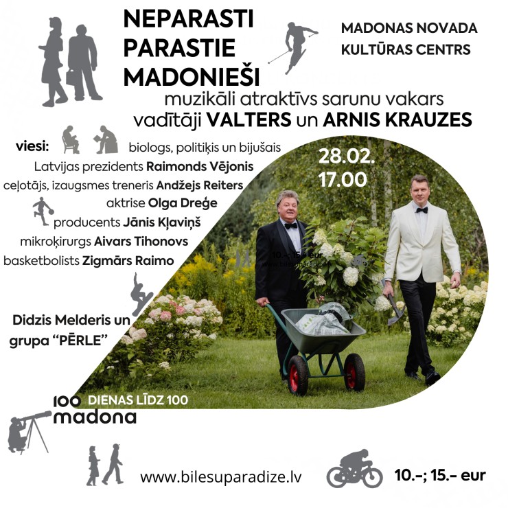 Izrādes "Neparasti parastie madonieši" attels