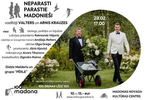 Izrādes "Neparasti parastie madonieši" attels