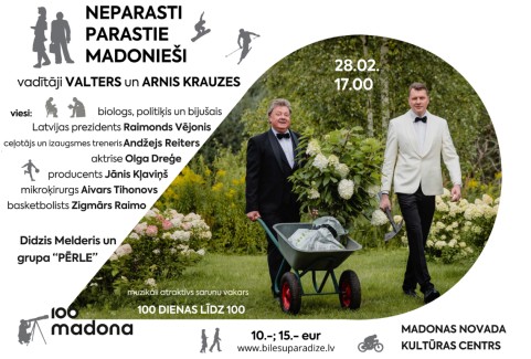 Izrādes "Neparasti parastie madonieši" attels