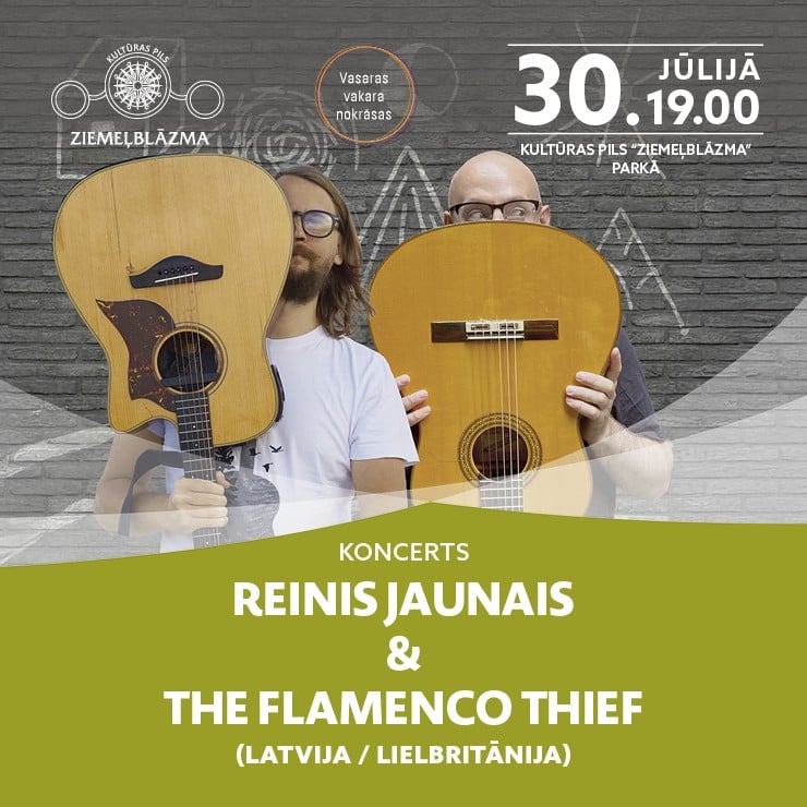 Izrādes "Koncerts | REINIS JAUNAIS & THE FLAMENCO THIEF" attels