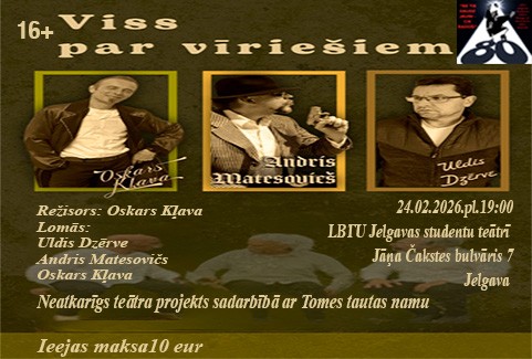 Izrādes "Izrāde “Viss par vīriešiem”" attels