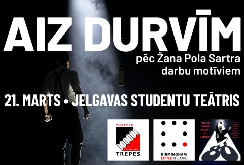 Izrādes "Viesizrāde "Aiz durvīm"/ Birmingemas Mazais teātris un Londonas teātris "Trepes"" attels