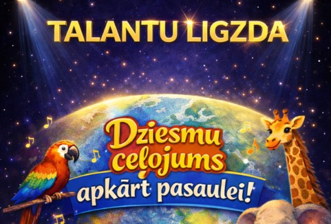 Izrādes "Talantu ligzdas koncerts "Dziesmu ceļojums apkārt pasaulei!"" attels