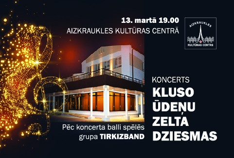 Izrādes "KLUSO ŪDEŅU ZELTA DZIESMAS" attels
