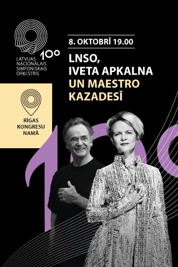 Meklēšanas rezultāta izrādes "LNSO, IVETA APKALNA UN MAESTRO KAZADESĪ" attels