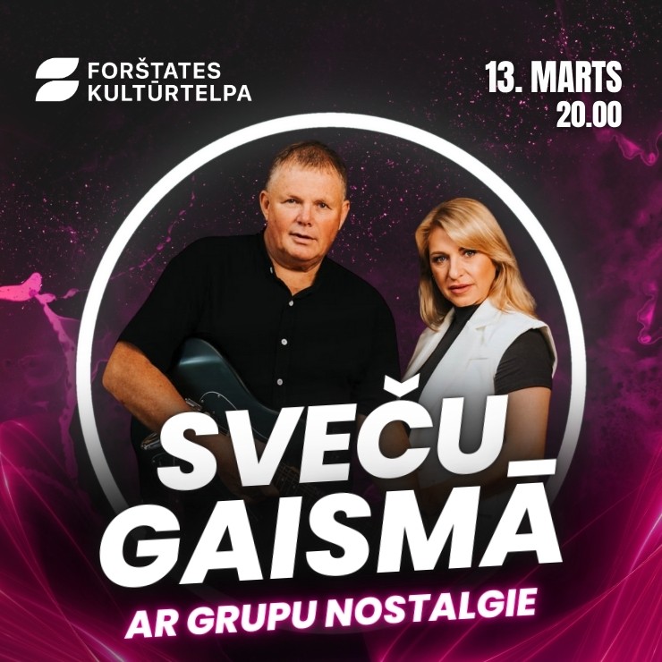 Izrādes "Atpūtas vakars “Sveču gaismā” ar grupu “Nostalgie”" attels