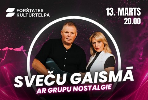 Izrādes "Atpūtas vakars “Sveču gaismā” ar grupu “Nostalgie”" attels