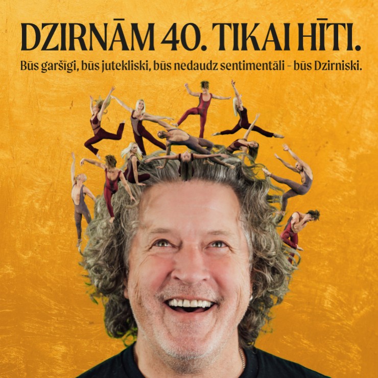 Изображение спектакля "DZIRNU jubilejas tūre - TIKAI HITI"