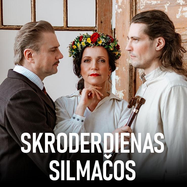 Izrādes "LIELĀKĀ SAULGRIEŽU TRADĪCIJA - SKRODERDIENAS SILMAČOS" attels