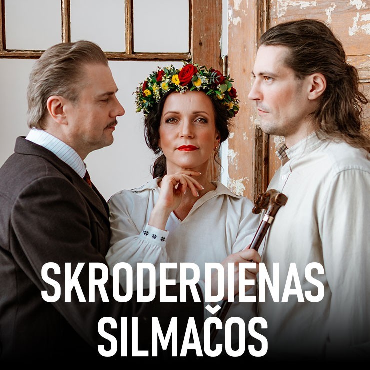 Izrādes "LIELĀKĀ SAULGRIEŽU TRADĪCIJA - SKRODERDIENAS SILMAČOS" attels