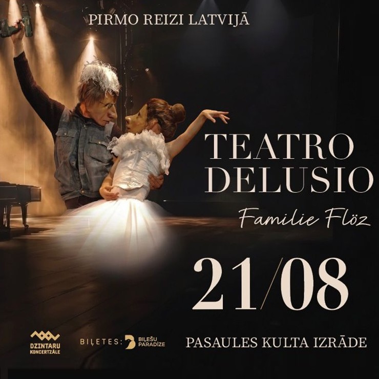 Izrādes "FAMILIE FLÖZ / TEATRO DELUSIO / BALTIJAS BALVA – PIRMIZRĀDE" attels