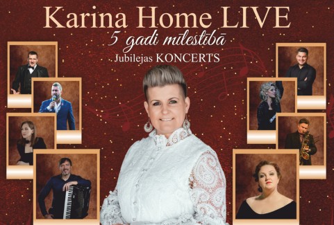 Изображение спектакля "“Karina Home LIVE: 5 gadi mīlestībā” – jubilejas koncerts Krāslavā"