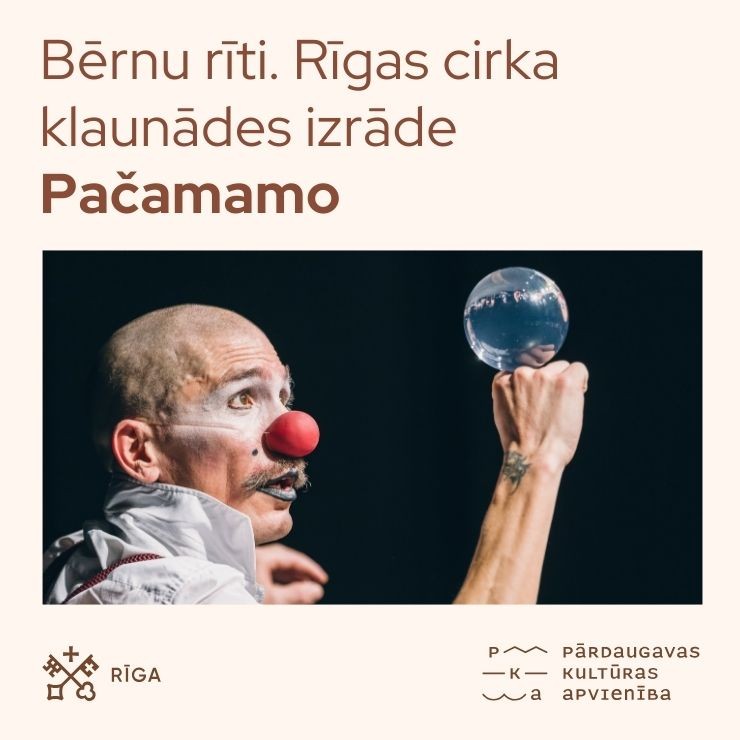 Izrādes "Bērnu rīti. Rīgas cirka klaunādes izrāde “Pačamamo”" attels