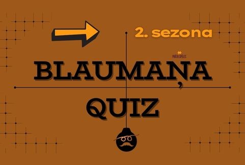 Izrādes "VIKTORĪNA sadarbībā ar PRĀTA SPĒLES / kultūrvietā BLAUMANIS QUIZ vol. 4 | 2. sezona" attels