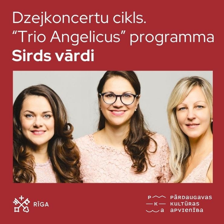 Izrādes "Dzejkoncertu cikls. “Trio Angelicus” programma “Sirds vārdi”" attels