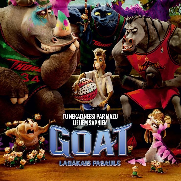 Izrādes "Kinoseanss | GOAT: LABĀKAIS PASAULĒ" attels