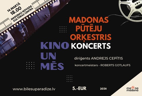Izrādes "Koncerts KINO UN MĒS | Madonas pūtēju orķestris" attels