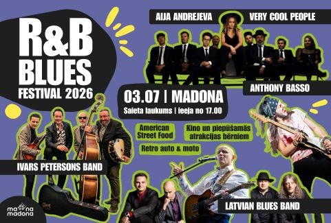 Izrādes "R&B Blues Festival 2026 | MADONA" attels