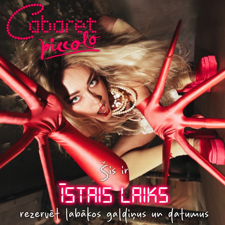 Izrādes "Cabaret Piccolo" attels