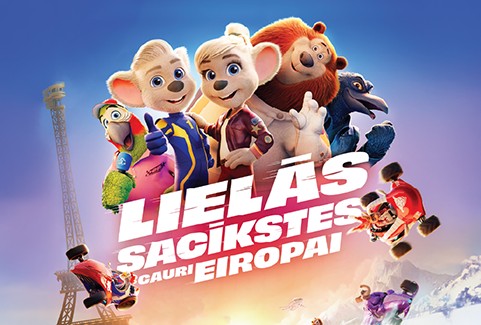 Izrādes "Animācijas filma “Lielās sacīkstes cauri Eiropai”" attels